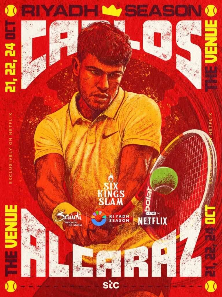 Carlos Alcaraz revine pe teren după 105 zile la un turneu cu premii uriașe alături de Sinner și Djokovic