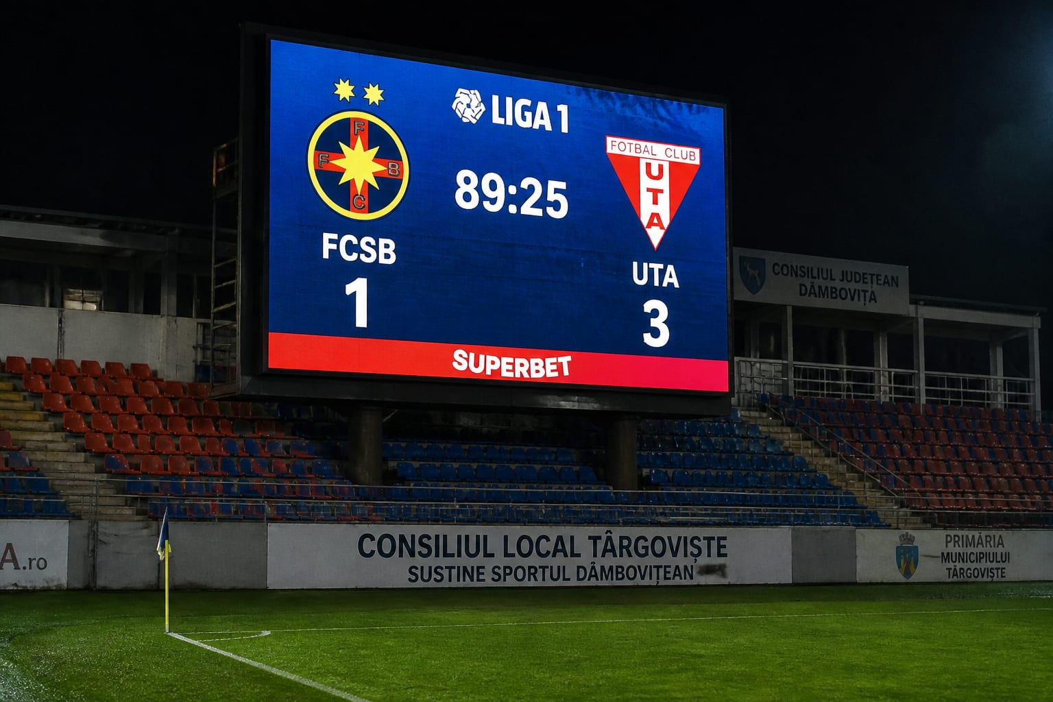Gigi Becali critică dur echipa după înfrângerea cu UTA Arad care trimite FCSB pe locul 4