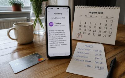 Horoscop 31 august 2026: Ziua cere ordine și decizii clare, cu Scorpionul și Săgetătorul în prim plan