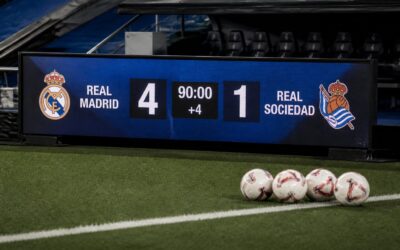 Kylian Mbappe a înscris un hat-trick în victoria Realului cu 4-1 la revenirea lui Jose Mourinho pe Bernabeu