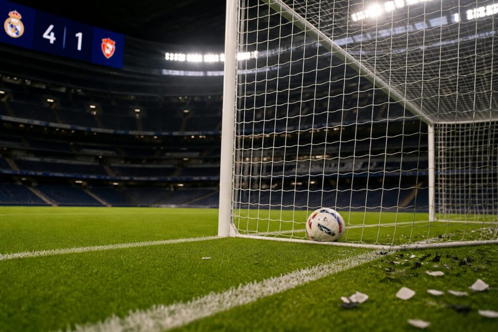 Kylian Mbappe a reușit un hat-trick în victoria lui Real Madrid cu Real Sociedad, la revenirea lui Jose Mourinho pe Bernabeu
