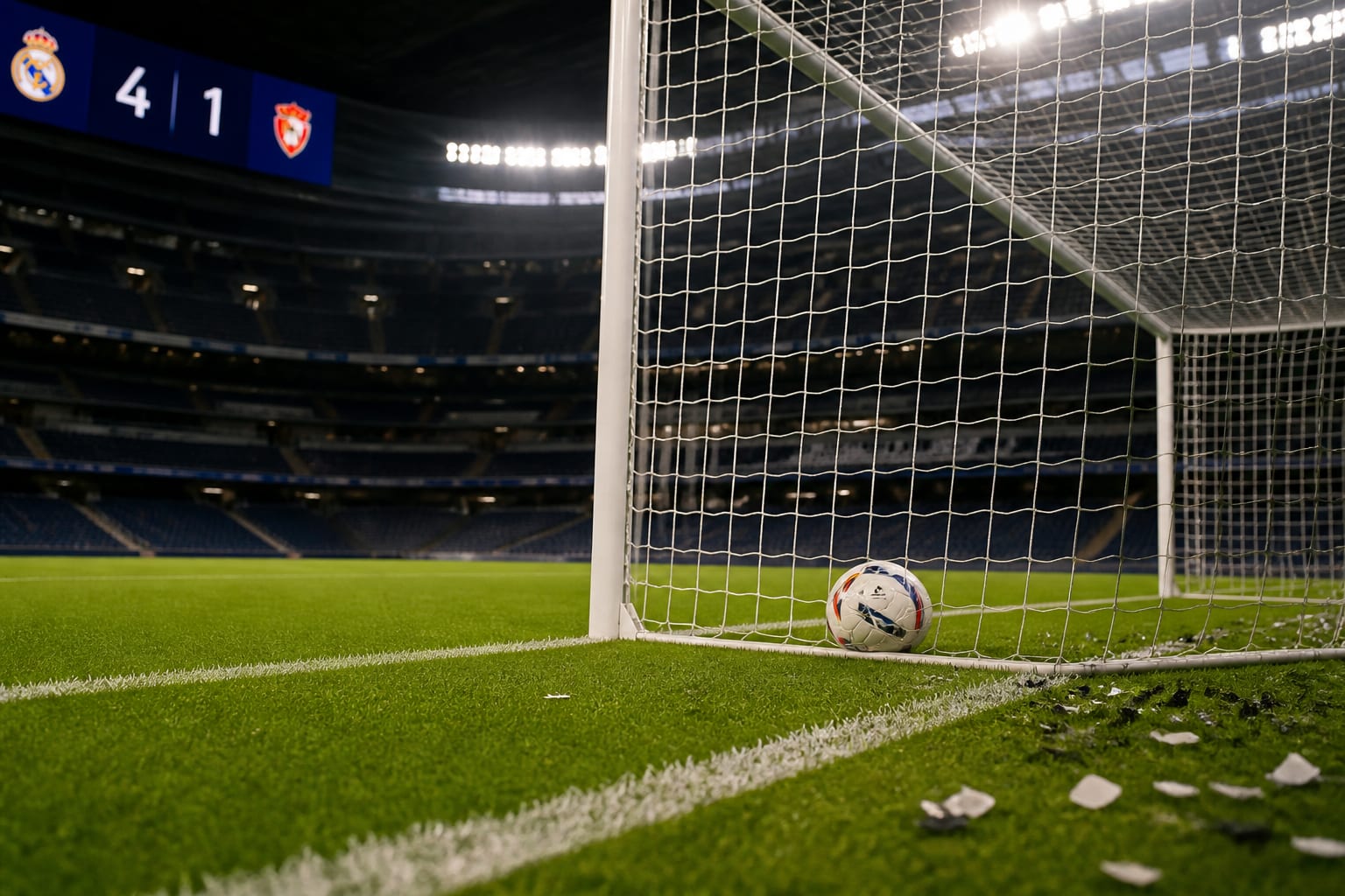 Kylian Mbappe a reușit un hat-trick în victoria lui Real Madrid cu Real Sociedad, la revenirea lui Jose Mourinho pe Bernabeu