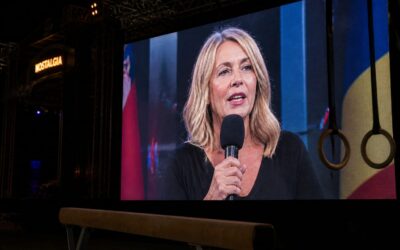 Nadia Comăneci a avut o apariție surpriză la festivalul Nostalgia pentru a marca 50 de ani de la nota 10