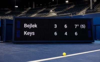 Sara Bejlek obține o victorie uriașă la Cincinnati și devine cap de serie la US Open