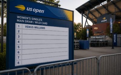 Venus Williams a primit un wild-card pentru US Open iar sora sa Serena încă așteaptă ultima invitație