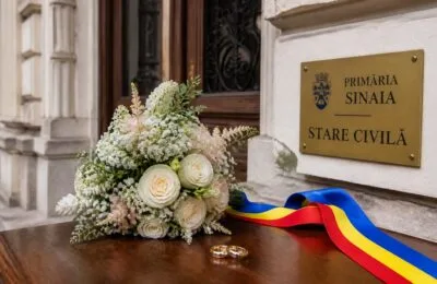 Ana-Maria Brânză s-a căsătorit pentru a doua oară la Sinaia