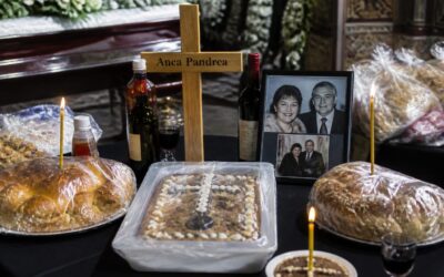 Anca Pandrea a fost înmormântată lângă Iurie Darie, după dorințele lăsate pentru ceremonie