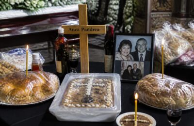 Anca Pandrea a fost înmormântată lângă Iurie Darie, după dorințele lăsate pentru ceremonie