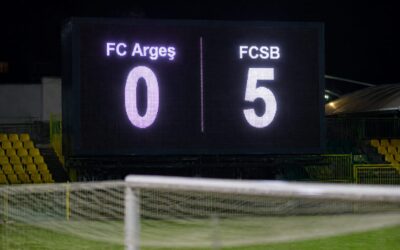 FCSB câștigă cu 5-0 meciul de la Mioveni cu FC Argeș și preia conducerea grupei în Cupa României