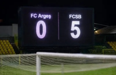 FCSB câștigă cu 5-0 meciul de la Mioveni cu FC Argeș și preia conducerea grupei în Cupa României