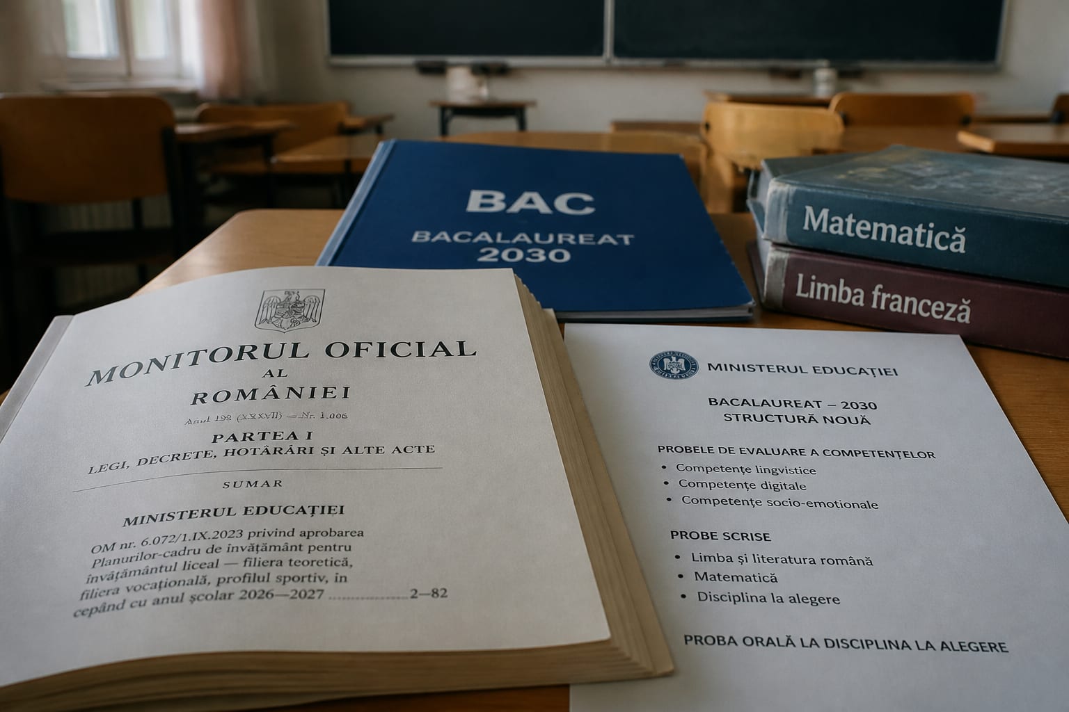 Ministerul Educației a publicat programa pentru Bacalaureatul din 2030. Cum se modifică probele obligatorii